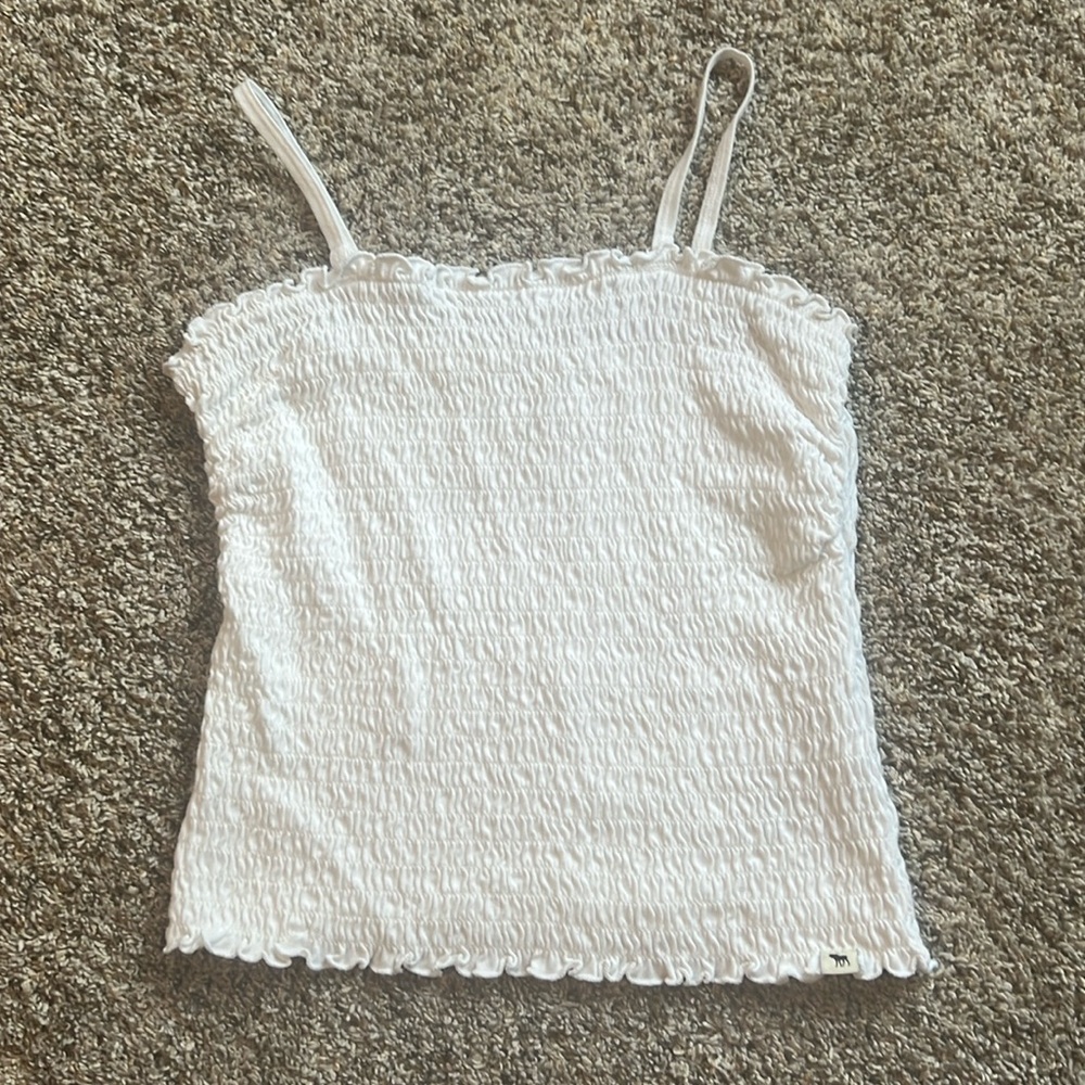Abercrombie kids white tube top size 13/14.